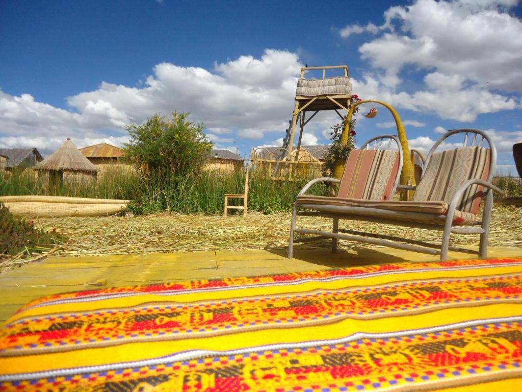 Uros Aruma-Uro On Uros Floating Islands Otel Puno Dış mekan fotoğraf