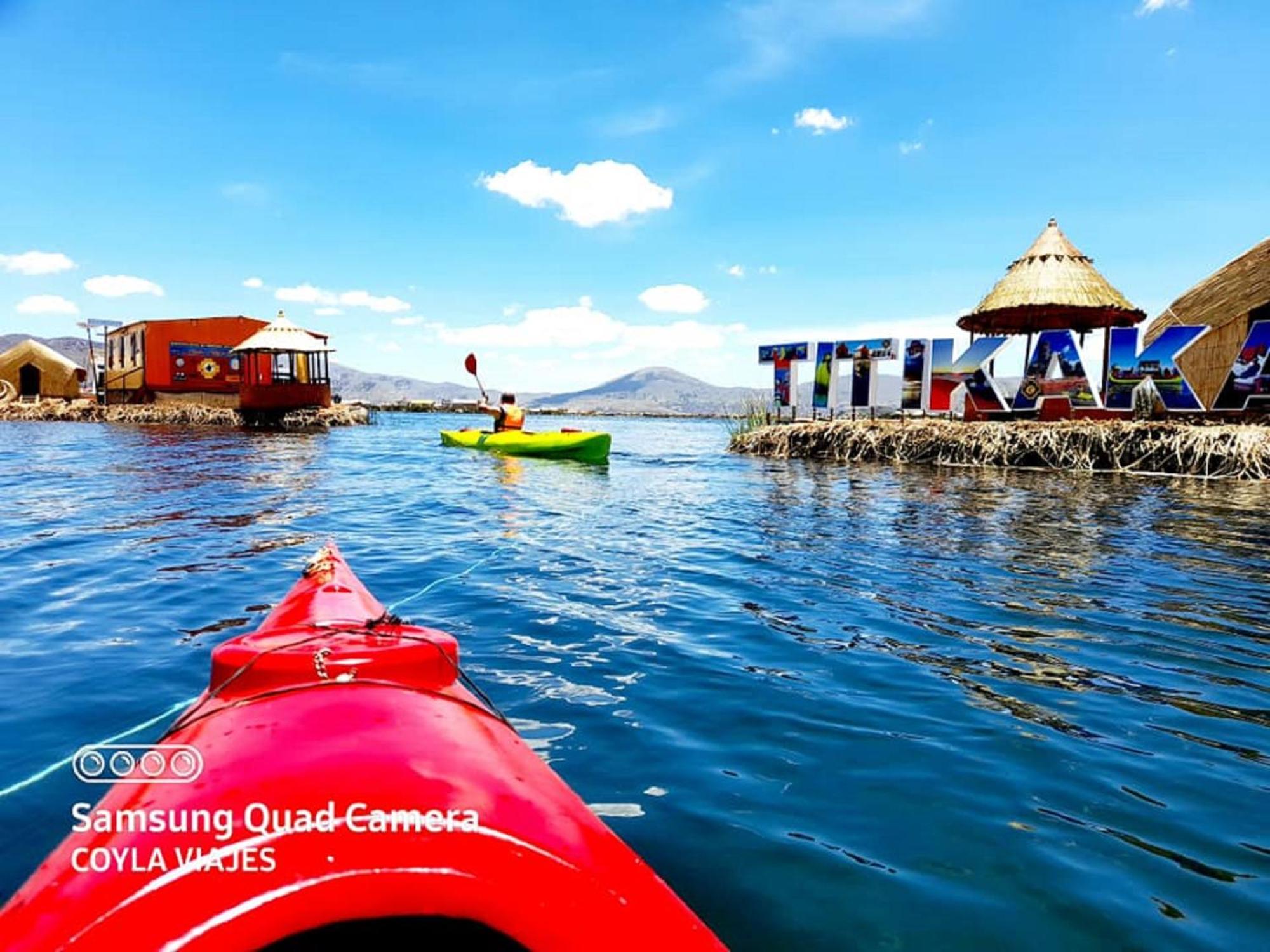 Uros Aruma-Uro On Uros Floating Islands Otel Puno Dış mekan fotoğraf
